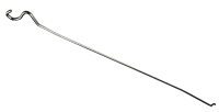 Haubenstange, chrome, Aufsteller für Motorhaube, Golf 1 &Co, OE Ref. 171823363