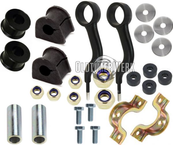 Bearing set for stabilizer 23 mm, incl. mounting material and coupling rod, T3 up to year of construction 07/1984
