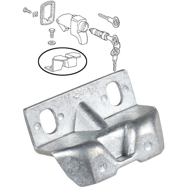 Catch Plate, Engine Lid, T3 Pritsche and Doka, OE Ref. 211813259C