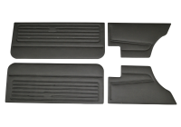 Türverkleidung- Set, Vinyl, Schwarz für Golf 1 2-Türer OE Ref. 171867015