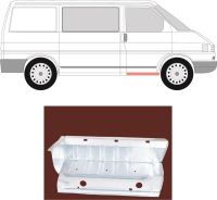 Reparaturblech, Einstieg , Trittstufe vorne Rechts, T4 OE Ref. 701801174A
