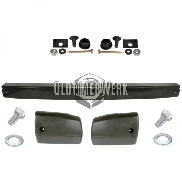 Front Bumper, black, incl. Mounting Kit, T3, OE Ref. 251807111