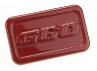 Schriftzug, Emblem "G60" anstatt Seitenblinker in Rot , Golf 2 &Co, OE Ref. 191853688A
