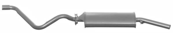 Rear silencer, Golf 1, Scirocco, Cabrio, 1.1 to 1.6L, OE Ref. 171253609C