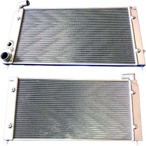 Aluminium radiator, Golf 2 G60, with mesh size 57cm, OE Ref. 191121253AL
