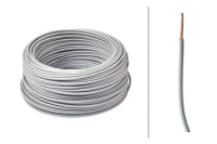 Vehicle cable, FLRY - cable, single-core 1.5mm grey