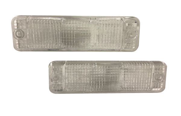 Blinkerglas- Set in Weiß, Golf &Co mit schmalen Stoßstangen, OE Ref. 191953141A