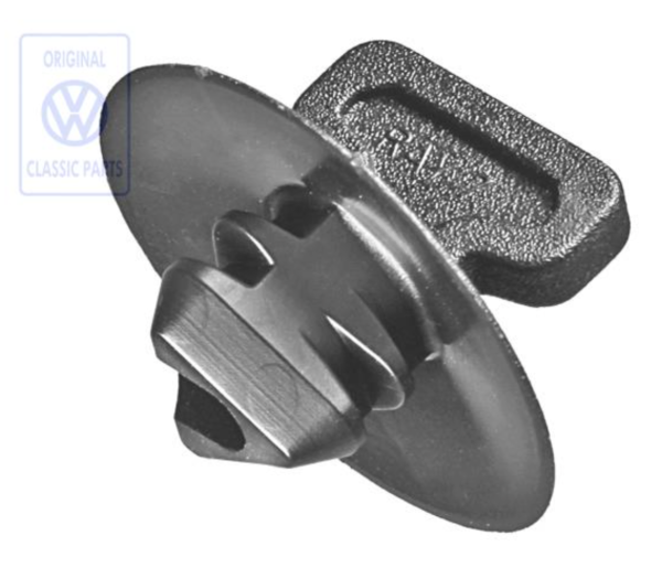 Clip für Dämmmatte an Motorhaube, T4 Bus, OE Ref. 701863841