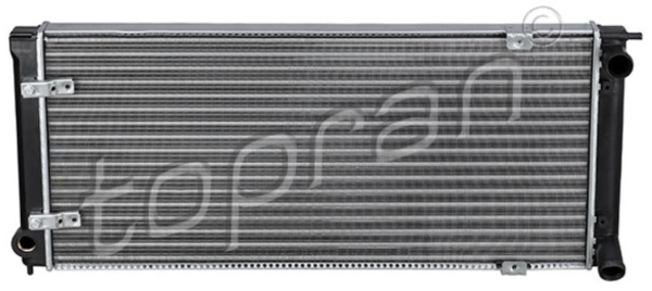 Radiator 675x322 mm, Turbodiesel or Gasoline with Air Con., Golf 2 &Co OE Ref. 191121251F