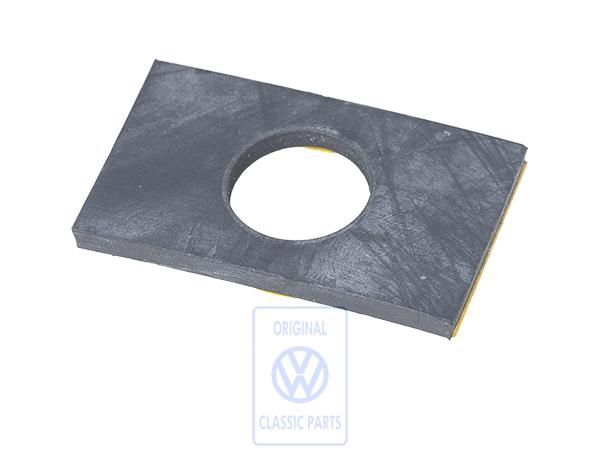 Carpet pad, self-adhesive for GRP front bumper, T3, OE Ref. 701807318