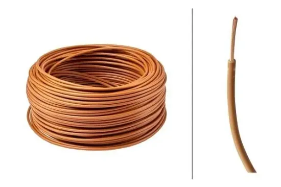 Vehicle cable, FLY - cable, single-core 2.5mm brown