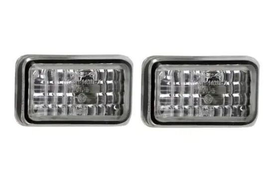 Blinker lights, on the side of the mudguard, in white, Golf & Co, OE Ref. 161949117