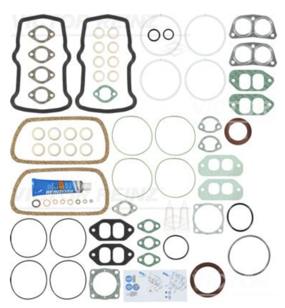Engine gasket set complete, T3 1.9 and 2.1 liters OE Ref. 025198009B