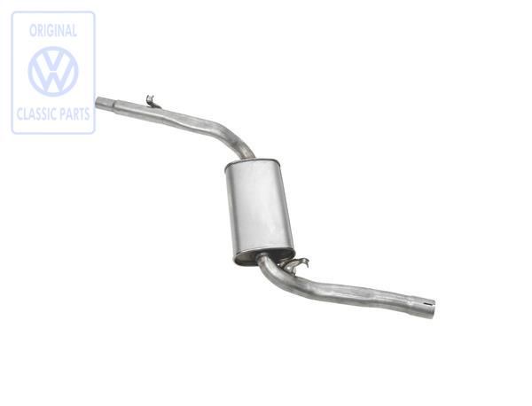 Passat 32B center silencer with retrofitted catalytic converter OE Ref. 323253409B