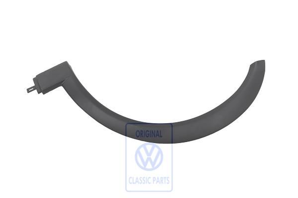 Cover for wheel arch, fender flares, Passat B2 left front OE Ref. 321853717A 2BC