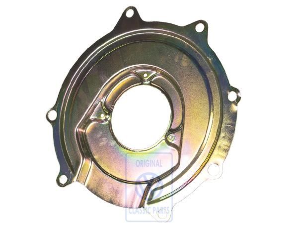 Cover plate between engine and gearbox for T3 Diesel OE Ref. 068103551