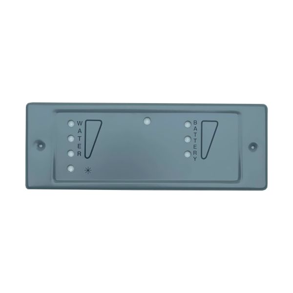 Panel (8 hole) display water and battery on kitchen block T3 Westfalia OE Ref. 255070558G