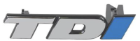 Schriftzug, Emblem TDI für Kühlergrill, T4 Bus OE Ref. 701853679A HCE
