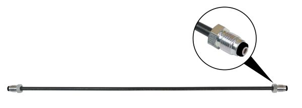 Bremsleitung aus verkupfertem Stahlrohr 241,5cm