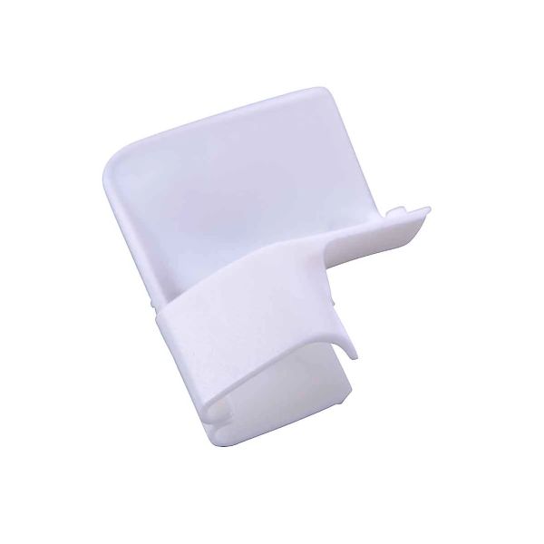 Cover cap for piping of upper sliding door guide inside, in cloud white, T3, OE Ref. 255843188 581