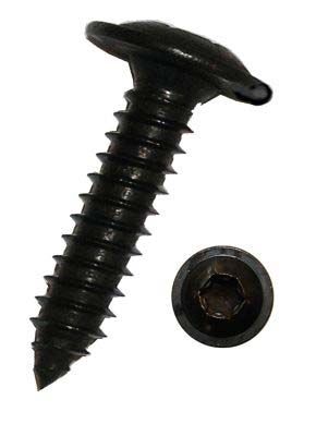 Screw (Torx), 4,8x16, Stainless, black, OE Ref. N10309101