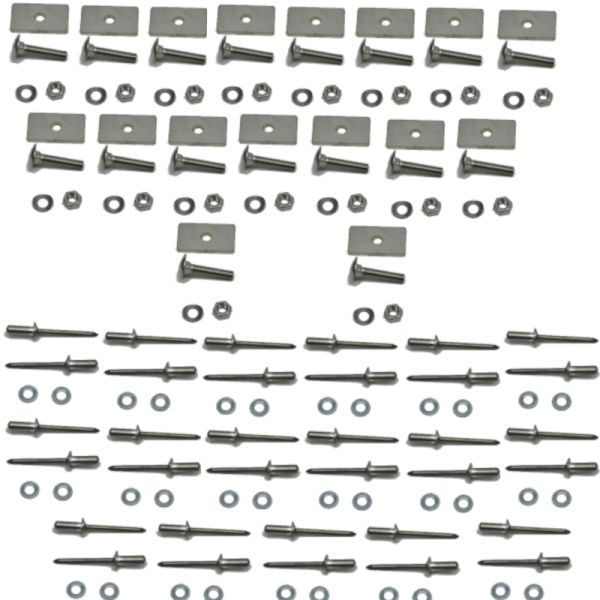 Montagesatz für GFK Beplankung T3 Carat und Multivan OE Ref. 255853999