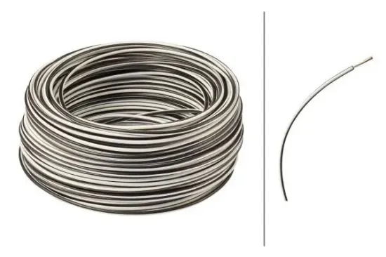 Fahrzeugleitung, FLY - Kabel, einadrig 2,5mm Schwarz-Weiß