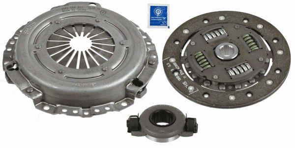 Clutch kit, diameter 180mm, number of teeth 24, Golf &Co, Polo, 0,9 -1,3L, OE Ref. 052198141AX