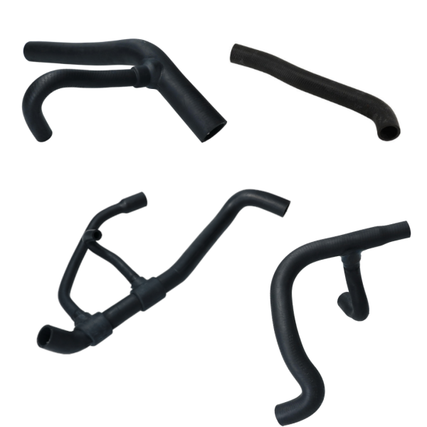 Kühlwasserschlauch-Satz, Motorraum, T3 Diesel,Bj. 08/82-12/83