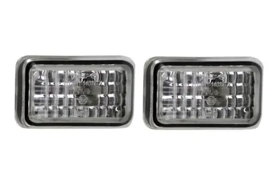 Blinker lights, on the side of the mudguard, in white, Golf & Co, OE Ref. 161949117