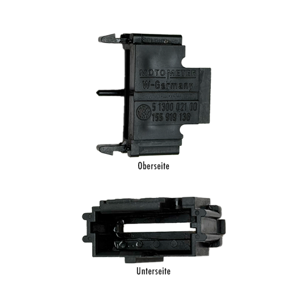 Connector housing, holder conductor foil, speedometer MFA Golf 1 Cabrio, OE Ref. 155919136