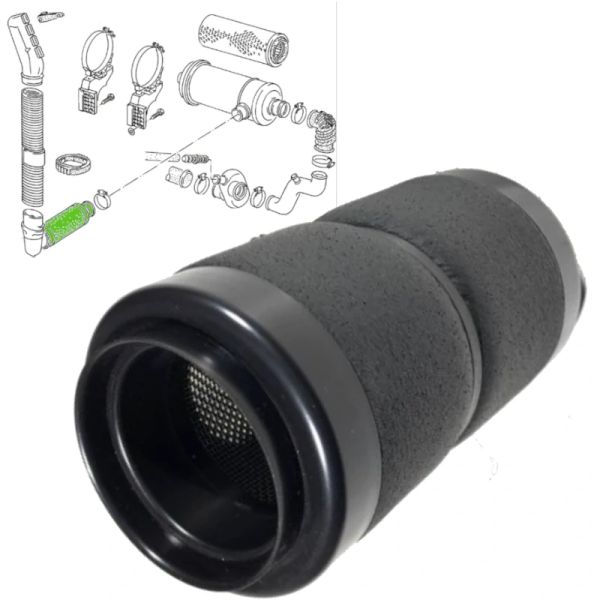 Intake hose, air filter housing, T3 TD from 08/84, OE ref. 068129626